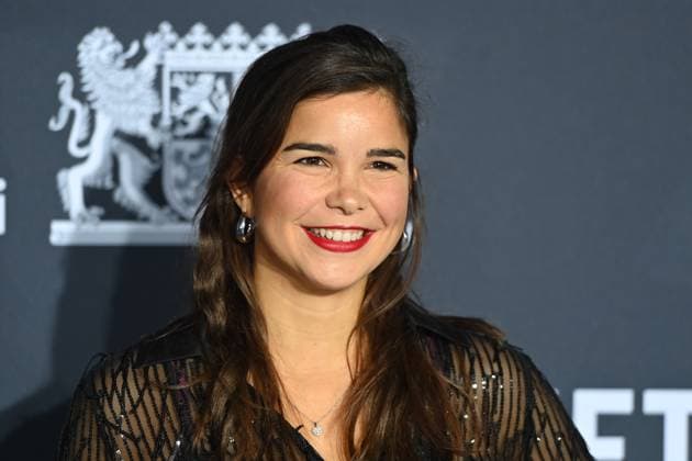 Annika PREIL actress , single picture,cropped single motif,portrait,portrait,portrait red carpet,Blue Panther TV and Streaming Award 2024 on 23 10 2024 at BMW Welt Munich