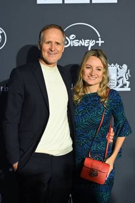 Thomas Sprekelsen actor and Vanessa Eichholz actress Red Carpet,Blue Panther TV and Streaming Award 2024 on 23 10 2024 at BMW Welt Munich