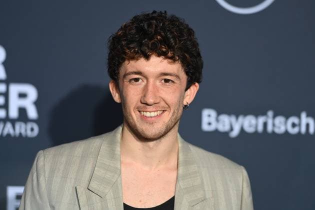Maximilian MUNDT Actor , single picture,cropped single motif,portrait,portrait,portrait red carpet,Blue Panther TV and Streaming Award 2024 on 23 10 2024 at BMW Welt Munich