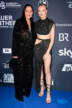 Natascha Ochsenknecht with daughter Cheyenne Savannah Ochsenknecht at the presentation of the Blue Panther TV Streaming Award 2024 at BMW Welt Munich, 23 10 2024 Foto:xF.xKernx xFuturexImagex blauer _panther_4010