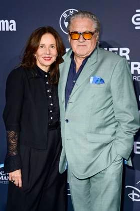 Michael Brandner with his wife Karin Brandner at the presentation of the Blue Panther TV Streaming Award 2024 at BMW Welt Munich, 23 10 2024 Foto:xF.xKernx xFuturexImagex blauer _panther_4015