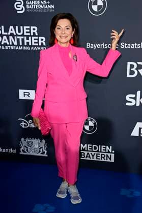 Uschi Dämmrich von Luttitz at the presentation of the Blue Panther TV Streaming Award 2024 at BMW Welt Munich, 23 10 2024 Foto:xF.xKernx xFuturexImagex blauer _panther_4025