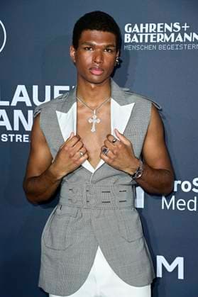 Jermaine Kokou Kothe at the presentation of the Blue Panther TV Streaming Award 2024 at BMW Welt Munich, 23 10 2024 Foto:xF.xKernx xFuturexImagex blauer _panther_4027