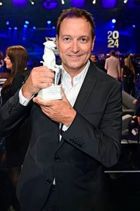 Dieter Nuhr at the presentation of the Blue Panther TV Streaming Award 2024 at BMW Welt Munich, 23 10 2024 Foto:xF.xKernx xFuturexImagex blauer_panther_4447
