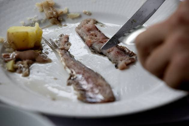 Surströmming 2017-10-01 (c) SANDBERG MAGNUS Aftonbladet IBL Bildbyra * * * EXPRESSEN OUT * * * AFTONBLADET 4560 Stockholm Sverige Sverige x2512x  Copyright: xMagnusxSandberg Aftonbladet TTx Surströmming
