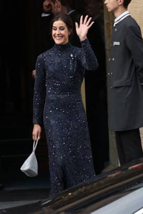 Arrivals at the 2024 Princess of Asturias Awards Ceremony in Oviedo Sportswoman Carolina Marín leaving the Reconquista Hotel to go to the Campoamor Theater before the 2024 Princess of Asturias Awards Ceremony, on October 25, 2024, in Oviedo, Asturias Spain The Princess of Asturias Foundation celebrates today the Princess of Asturias Awards, which are presented annually at a solemn academic ceremony in Oviedo, The objectives of the Foundation are to contribute to the exaltation and promotion of scientific, cultural and humanistic values that are universal heritage, through eight categories of awards FAMOSOSOS HOTEL RECONQUISTA PREMIOS PRINCESA DE ASTURIAS José Oviedo Asturias Oviedo Asturias Oviedo Asturias Espana  Copyright: xJosÃ xRuizx 6301422