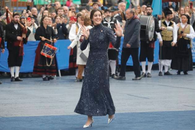 Arrivals at the 2024 Princess of Asturias Awards Ceremony in Oviedo Olympic athlete Carolina Marin, 2024 Princess of Asturias Award for Sports, on her arrival at the Campoamor Theater to attend the 2024 Princess of Asturias Awards Ceremony, on October 25, 2024, in Oviedo, Asturias Spain The Princess of Asturias Foundation celebrates today the Princess of Asturias Awards, which are presented annually at a solemn academic ceremony in Oviedo, The objectives of the Foundation are to contribute to the exaltation and promotion of scientific, cultural and humanistic values that are universal heritage, through eight categories of awards 25 OCTOBER 2024 PRINCESS OF ASTURIAS QUEENS PRINCESS INFANTA PRIZES ASTURIES ASTURIAS CAMPOAMOR PRIZE AWARDS ARR Copyright: xJorgexPeteirox 6301713