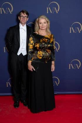 STOCKHOLM, SWEDEN 20241025 Minister of Education Lotta Edholm and company arrive at the Academy of Engineering Sciences IVA ceremony at Stockholm City Hall on Friday STOCKHOLM SWEDEN x10040x  Copyright: xAndersxWiklund TTx IVAS HÖGTIDSSAMMANKOMST 2024 DgMV-OKWEoc