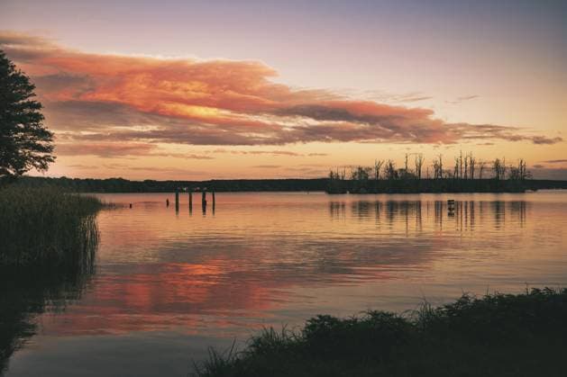 Sonnenuntergang am Scharmützelsee, Bad Saarow, Brandenburg, Deutschland, Europa Sunset at Scharmützelsee, Bad Saarow, Brandenburg, Germany, Europe Copyright: imageBROKER Fotowerkstatt-ks ibxknr11631414.jpg