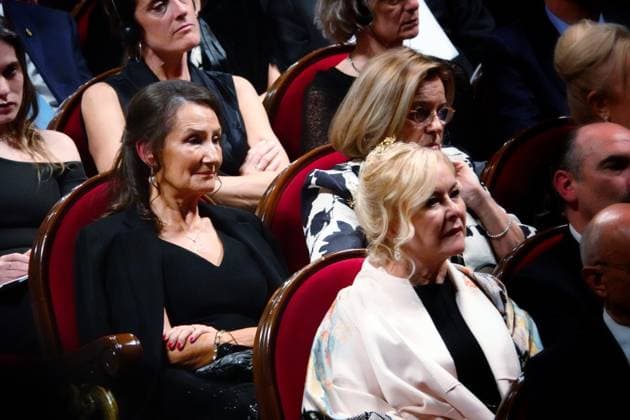 2024 Princess of Asturias Awards Presentation Ceremony in Oviedo Queen Letizias mother, Paloma Rocasolano i , during the 2024 Princess of Asturias Awards Presentation Ceremony at the Campoamor Theater, on October 25, 2024, in Oviedo, Asturias Spain The Princess of Asturias Foundation today celebrates the annual Princess of Asturias Awards, which are presented at a solemn academic ceremony in Oviedo, The objectives of the Foundation are to contribute to the exaltation and promotion of scientific, cultural and humanistic values that are universal heritage, through eight categories of awards 25 OCTOBER 2024 PRINCESS OF ASTURIAS QUEENS PRINCESS INFANTA PRIZES ASTURIES ASTURIAS CAMPOAMOR AWARDS Oviedo Asturias Oviedo Asturias Asturias Oviedo As Copyright: xXuanxCuetox 6301944