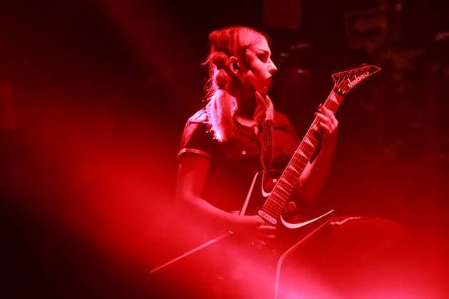 October 24, 2024, Mexico City, Ciudad de Mexico, Mexico: Noizith member of the American-Austrian electro Goth Pop band Aesthetic Perfection performs on stage as part of Fall Goth Tour 2024 at the San Rafael Forum. on October 24, 2024 in Mexico City, Mexico. Mexico City Mexico - ZUMAe321 20241024_zea_e321_180 Copyright: xCarlosxSantiago xEyepixxGroupx