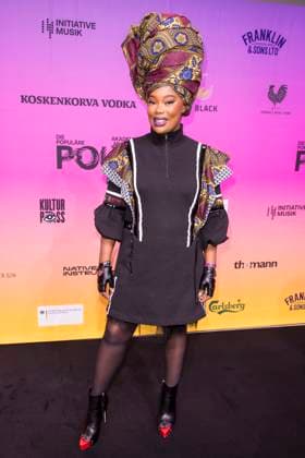 Polyton, award ceremony at the Atelier Gardens, Berlin, 23 10 2024 Ornella Mikwasa on the red carpet before the Polyton 2024 award ceremony at the Atelier Gardens in Berlin on 23 10 2024 The award has been held since 2023 and is a successor to the Echo Berlin Atelier Gardens music award Copyright: xBenxKriemannx