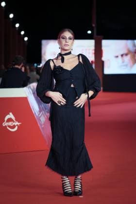 RECORD DATE NOT STATED L Albero - Red Carpet - The 19th Rome Film Festival. Rome, Italy - October 22: Yamina Brirmi attends the L Albero red carpet during the 19th Rome Film Festival at Auditorium Parco della Musica. Rome RM Italy Copyright: xPhotoxbyxGennaroxLeonardix