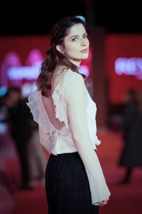 RECORD DATE NOT STATED Best Movie Awards - Red Carpet - The 19th Rome Film Festival Rome, Italy - October 22: Isabella Mottinelli attends the L Albero red carpet during the 19th Rome Film Festival at Auditorium Parco Della Musica. Rome RM Italy Copyright: xPhotoxbyxGennaroxLeonardix