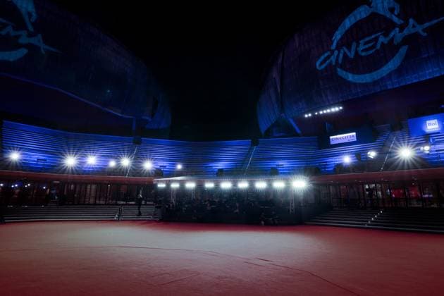 RECORD DATE NOT STATED Red Carpet - The 19th Rome Film Festival Rome, Italy - October 22: The red carpet with the photographers area illuminated during the 19th Rome International Film Festival at Auditorium Parco della Musica. Rome RM Italy Copyright: xPhotoxbyxGennaroxLeonardix