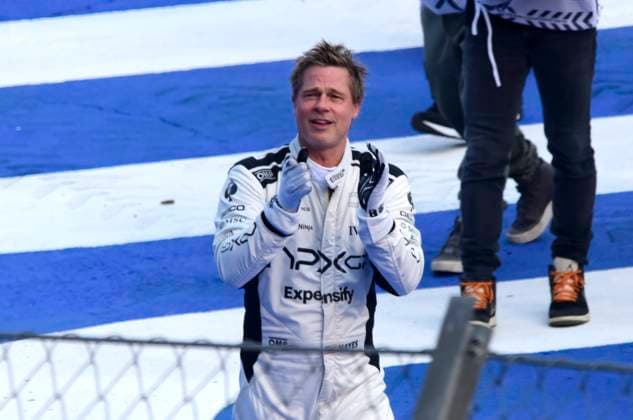 October 26, 2024, Mexico City, Mexico City, Mexico: The actor BRAD PITT surprised the public at the AutoÂ³dromo Hermanos RodroÂ­guez, during the qualification stage of the 2024 Mexican Grand Prix, where he began filming a movie Mexico City Mexico - ZUMAn296 20241026_zip_n296_015 Copyright: xJorgexNunezx