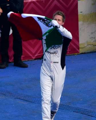 October 26, 2024, Mexico City, Mexico City, Mexico: The actor BRAD PITT surprised the public at the AutoÂ³dromo Hermanos RodroÂ­guez, during the qualification stage of the 2024 Mexican Grand Prix, where he began filming a movie Mexico City Mexico - ZUMAn296 20241026_zip_n296_022 Copyright: xJorgexNunezx