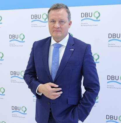 Environmental Award and Federal President 27 10 2024, Germany, Rhineland-Palatinate, The Environmental Award of the German Federal Environmental Foundation will be presented in the Rheingoldhalle in Mainz here Minister President Alexander Schweizer, Mainz Rhineland-Palatinate Germany