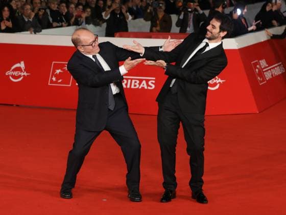 Entertainment Themen der Woche KW43 Entertainment Bilder des Tages Roma Cinema Fest 2024. Rome Film Fest. Red carpet series Vita da Carlo - third season . Pictured: Carlo Verdone, Valerio Vestoso  Copyright: xMarcoxProvvisionatox xipa-agencyx xDxAvanzo Provvisionatox IPA_Agency_IPA51026497