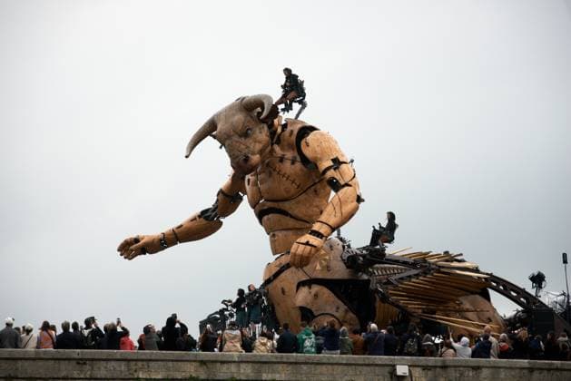 News Themen der Woche KW43 News Bilder des Tages Toulouse: Finale Of The Street Show Of Giants Machines By Delarozire Art Compagny Asterion stands on the Pont-Neuf bridge in Toulouse, France, on October 27, 2024. French street show creator Francois Delaroziere, director of the art company La Machine , creates a show in the streets of Toulouse. The new show displays giant characters: Asterion, the Minotaur; Lilith, the scorpion woman; and Ariane, the spider woman. Lilith is fond of the Minotaur and wants to take Asterion to hell with her. Ariane protects Asterion and tries everything to keep Asterion safe. The show is displayed over three days and is attended by dozens of thousands of people. During the three days, the giant characters appear in the streets of Toulouse. The final takes pl  Copyright: xAlainxPittonx originalFilename: pitton-notitle241027_nprpb.jpg