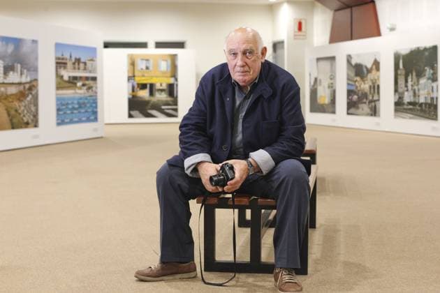 0036328230 ElComercioPeru LIMA, MIERCOLES 24 DE FEBRERO DEL 2016, RAYMOND DEPARDON, FOTOGRAFO DE LA AGENCIA MAGNUM, INVITADO A PROPOSITO DE LA VISITA DEL PRESIDENTE DE FRANCIA PARA INAGURAR LA EXPOSICION LA FRANCE FOTOS: ALESSANDRO CURRARINO EL COMERCIO LIMA PeroÂº EDITORIAL USE ONLY *** 0036328230 ElComercioPeru LIMA, WEDNESDAY FEBRUARY 24, 2016, RAYMOND DEPARDON, PHOTOGRAPHER OF MAGNUM AGENCY, INVITED ON PURPOSE OF THE VISIT OF THE PRESIDENT OF FRANCE TO INAUGURATE THE EXHIBITION LA FRANCE PHOTOS ALESSANDRO CURRARINO EL COMERCIO LIMA PeroÂº EDITORIAL USE ONLY  Copyright: xGDA ElxComercio PeroÂºx-xTodosxlosxderechosxreservados.xProhibidoxelxusoxoxreproducci&oacute;nxdexestaximagenxenxPeroÂºx ALESSANDROxCURRARINOx peelcomerciopic070287