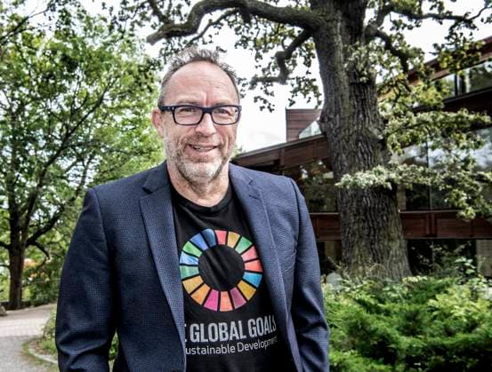 STOCKHOLM 2019-08-16 Jimmy Wales, grundare av sajten Wikipedia, besöker Stockholm för att träffa tusentals wikipedianer och diskutera fri kunskap pa den arliga Wikimania-konferensen STOCKHOLM SVERIGE PER sp_sw x30142x  Copyright: xTomasxOneborg SvD TTx JIMMY WALES