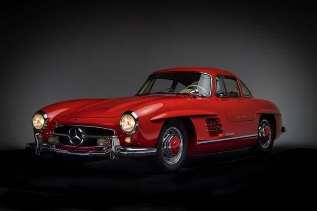 Last ever Mercedes Gullwing on the planet heads under the hammer for a whopping Â£2.7 million Story from Jam Press (Mercedes Gullwing Auction) Pictured: The 1957 Mercedes-Benz 300 SL Gullwing. Last ever Mercedes Gullwing on the planet heads under the hammer for a whopping Â£2.7 million The last ever Mercedes Gullwing on the planet is heading under the hammer with an estimated value of Â£2.7 million. The 1957 Mercedes-Benz 300 SL Gullwing is widely regarded as the most iconic and recognisable car ever made. The magnificent motor was originally displayed 67 years ago at the Poznan International Trade Fair by Mercedes-Benz. The car is kitted out with a 3.0 L, 2,996 cc, water-cooled, overhead cam, straight-six engine. The engine powers t  Copyright: xJamxPress ForsythexFotography xCourtesyxofxRMxSotheby s