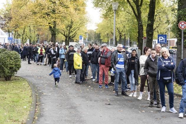 Official Fanshop Opening of MSV FOR EDITORIAL PURPOSES ONLY EDITORIAL USE ONLY p Official Fanshop Opening of MSV on Thursday, October 31, 2024 in the MSV Schauinsland Reisen Arena, vulgo Wedaustadion an der Margarethenstr in Duisburg The team will also be present to sign the items Duisburg NRW Duisburg Copyright STEFANxAREND Copyright: STEFANxAREND doc7xunqmzb7iq1chmmx878 ,EDITORIAL USE ONLY Copyright: STEFANxAREND
