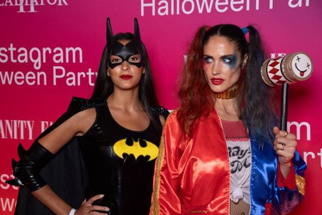 Entertainment Themen der Woche KW44 Entertainment Bilder des Tages Instagram Halloween Party Paris Sara Balzer, Elodie Clouvel attends Instagram Halloween Party at Le Marois Hotel on October 31, 2024 in Paris, France. Photo by Nasser Berzane ABACAPRESS.COM Paris France  Copyright: xBerzanexNasser ABACAx