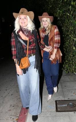 Kendall Jenner s Halloween party at Chateau Marmont Rebel Wilson and wife Ramona Agruma wear matching cowboy outfits as they arrive at Kendall Jenner s Halloween party at Chateau Marmont, Los Angeles, USA, on 31 October 2024., Credit:MHD Avalon  Copyright: xMHDx xAvalonx 0929065559