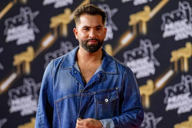 Kendji Girac attends the NRJ Music Awards in Cannes, 01 11 2024 Photo Sandrine Thesillat Panoramic PEOPLE NRJ Music Awards Cannes 01 11 24 SandrineThesillat Panoramic 