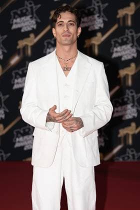 Arrivees sur tapis rouge pour la 26eme ceremonie des NRJ Music Awards Damiano David attends the 26th NRJ Music Awards on November 01, 2024, in Cannes, France 311066 2024 11 01 Cannes France  Copyright: xAnthonyxCarrelx xStarfacex STAR_311066_276