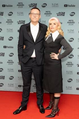 The Music Industry Trusts Award at the Grosvenor Hotel, London, Jason Iley & Paloma Faith attend the music industry trusts award (Mits) at the Jp Marriott Grosvenor Hotel, London, UK, 4th November 2024, Credit:Dean Fardell Avalon  Copyright: xDeanxFardellx xAvalonx 0930504834