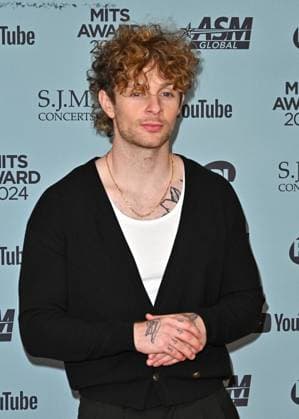 Music Industry Trusts Awards in London Tom Grennan attends the Music Industry Trusts Awards 2024 (MITS Award 2024) at the Grosvenor House Hotel in London, England. UK. Monday 4th November 2024 - Copyright: xJamesxWarrenx adsj7038