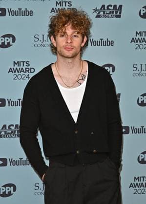 Music Industry Trusts Awards in London Tom Grennan attends the Music Industry Trusts Awards 2024 (MITS Award 2024) at the Grosvenor House Hotel in London, England. UK. Monday 4th November 2024 - Copyright: xJamesxWarrenx adsj7039