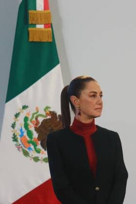 Claudia Sheinbaum Briefing Conference - Mexico Claudia Sheinbaum Pardo, President of Mexico, speaks during a briefing conference where she talk about the United States electoral process, at the National Palace. on November 4, 2024 in Mexico City, Mexico. Photo by Carlos Santiago Eyepix Group ABACAPRESS.COM Mexico City Mexico  Copyright: xEyepix ABACAx