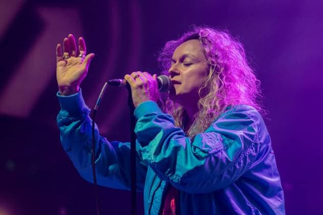 Sam Morton (the music project of English actor Samantha Morton and producer Richard Russell, owner of XL Recordings) performs live at Koko, Camden on Tuesday 5 November 2024 as part of the Pitchfork Music Festival London 2024., Credit:James Berry Avalon  Copyright: xJamesxBerryx xAvalonx 0930909406