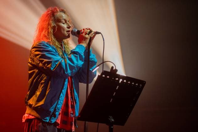 Sam Morton (the music project of English actor Samantha Morton and producer Richard Russell, owner of XL Recordings) performs live at Koko, Camden on Tuesday 5 November 2024 as part of the Pitchfork Music Festival London 2024., Credit:James Berry Avalon  Copyright: xJamesxBerryx xAvalonx 0930909466