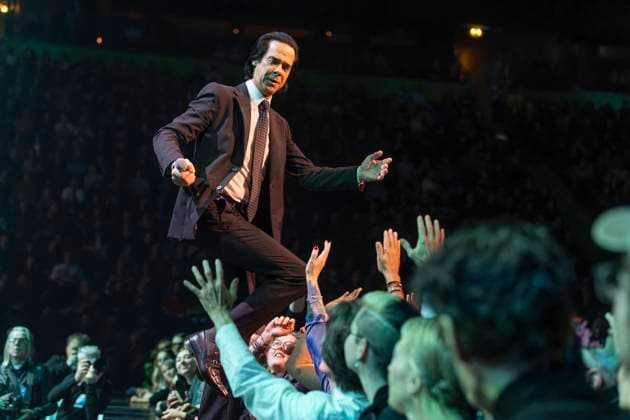 Bilder des Jahres 2024, Entertainment 11 November Entertainment Themen der Woche KW45 Entertainment Bilder des Tages Nick Cave and The Bad Seeds perform at Manchester AO Arena Nick Cave performs with Nick Cave and The Bad Seeds at Manchester AO Arena, England, 5th November 2024 - EDITORIAL USE ONLY, Credit:Mike Gray Avalon  Copyright: xMikexGrayx xAvalonx 0930879911