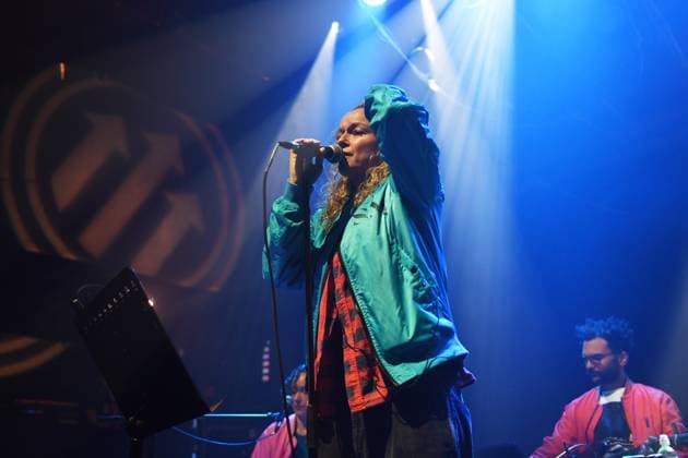 Samantha Morton performing at Pitchfork Music Festival LONDON, ENGLAND - NOVEMBER 05: Samantha Morton performing at Pitchfork Music Festival at KOKO on November 05, 2024 in London, England. CAP MAR MAR Great Britain Copyright: xMartinxHarris CapitalxPicturesx