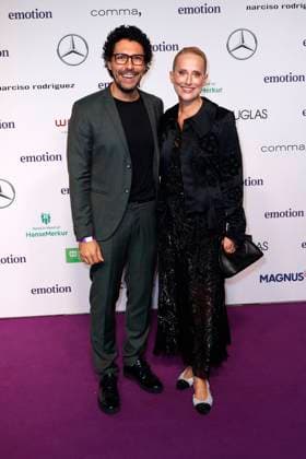 Boris Entrup and Daniela Giller at the Emotion Award ceremony on 6 11 2024 in Hamburg Emotion Award 2024 in Hamburg