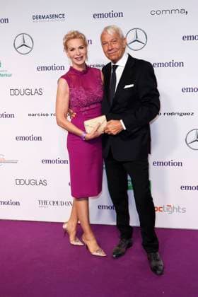 Grit Weiss and Jo Groebel at the Emotion Award ceremony on 6 11 2024 in Hamburg Emotion Award 2024 in Hamburg