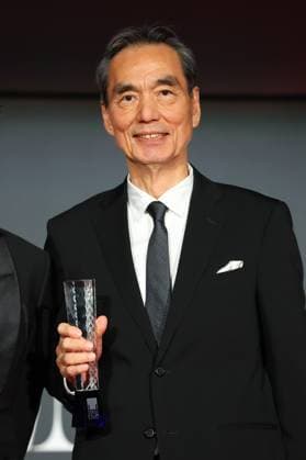Tokyo International Film Festival, Preisverleihung Kyozo Nagatsuka, November 06, 2024 - Kyozo Nagatsuka, speak after winning Award for Best Actor for the film Teki Cometh during the 37th Tokyo International Film Festival. award ceremony, in Tokyo, Japan on November 06, 2024.  , aflo_272504803.jpg,