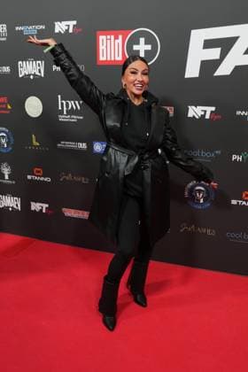 Fame Fighting 2 mit Influencern & Reality-Stars. Christina Dimitriou beim Fame Fighting 2 am 09.11.2024 auf dem roten Teppich im Maritim Hotel Bonn. Bonn Maritim Hotel Bonn Nordrhein-Westfalen
