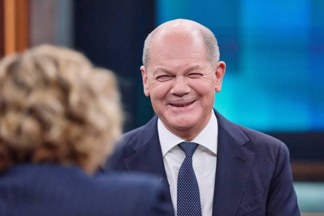 News Bilder des Tages Berlin, Deutschland, 10.11.2024: Studio Berlin in Adlershof: TV-Sendung Caren Miosga: Bundeskanzler Olaf Scholz (SPD) ist als einziger Gast in der ARD-Talkshow zum Interview, um über das Ampel-Aus und die nächsten Schritte wie die anstehende Vertrauensfrage und Neuwahlen zu sprechen. Copyright: xdtsxNachrichtenagenturx dts_51067
