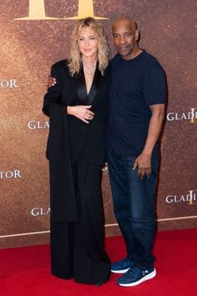 Entertainment Themen der Woche KW45 Entertainment Bilder des Tages Gladiator II Paris Special Screening Connie Nielsen and Denzel Washington attending the Gladiator II Paris Special Screening at the Pathe Palace in Paris, France on November 10, 2024. Photo by Aurore Marechal ABACAPRESS.COM Paris France  Copyright: xMarechalxAurore ABACAx
