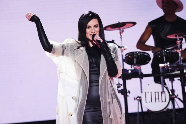 Che Tempo Che Fa Tv Show In Milan Laura Pausini attends the Che Tempo Che Fa TV Show at Nove Studios in Milan, Italy, on November 10, 2024. Milan Italy  Copyright: xAlessandroxBremecx originalFilename: bremec-chetempo241110_npoJP.jpg