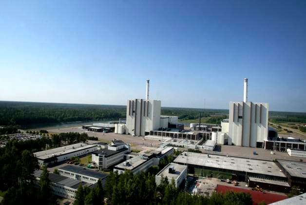 ARCHIVE 030723 Overview image of Formarks Nuclear Power Plant ÖSTHAMMAR SWEDEN DIS EBF x895x  Copyright: xROGERxSCHEDERINx FORSMARK KÄRNKRAFTVERK