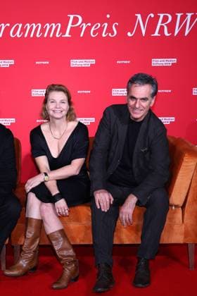 Annette Frier and her husband Johannes Wuensche at the NRW Cinema Program Award on 13 11 2024 in Cologne NRW Cinema Program Award 2024 in Cologne
