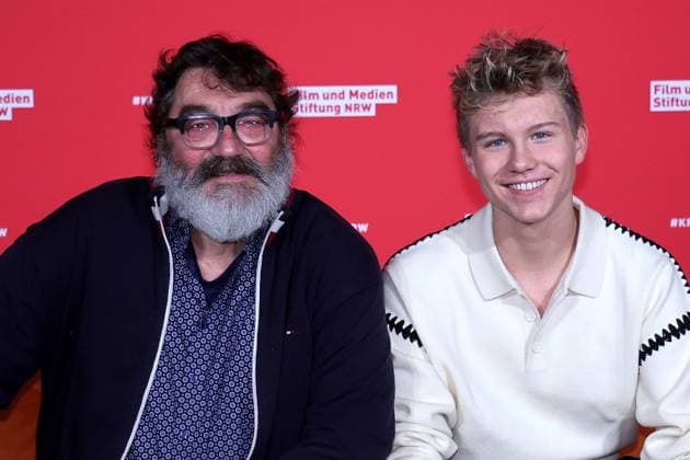 Heiko Pinkowski and Leonard Conrads at the NRW Cinema Program Award on 13 11 2024 in Cologne NRW Cinema Program Award 2024 in Cologne